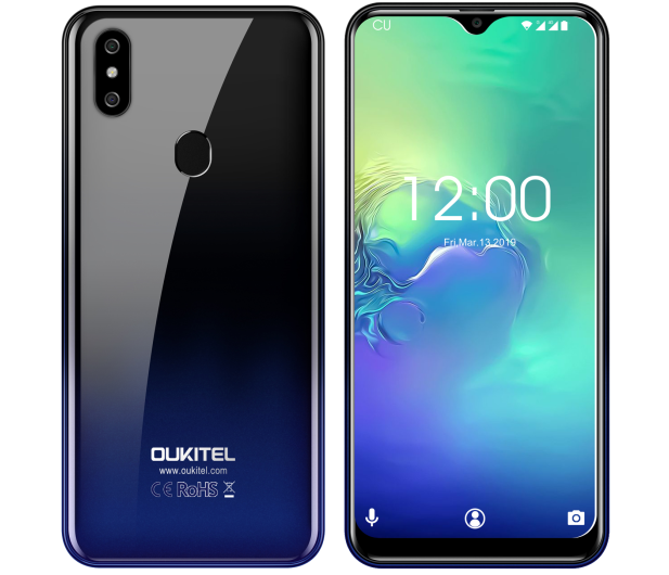 OUKITEL C15 PRO 3/32GB Niebieski - 1384047 - zdjęcie